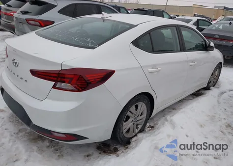 2019 Hyundai Elantra Sel from USA, damaged, VIN 5NPD84LF2KH418079